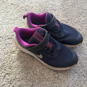 Nike Kids Sneakers - Dark Blue and Magenta